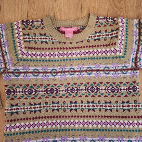 Woman Within Fair Isle Knit Sweater - Picture 4 of 12